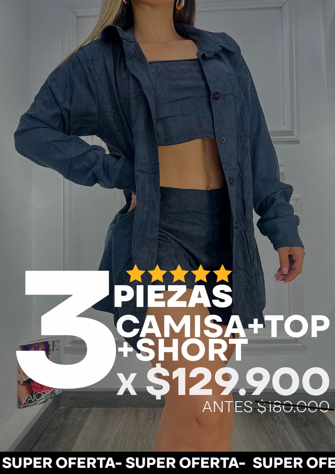 Conjunto Fashion TriCordoruy