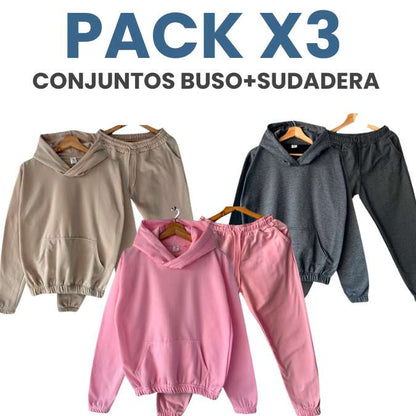 Conjunto viajero. Buso + sudadera. Envío Gratis-Paga al recibir