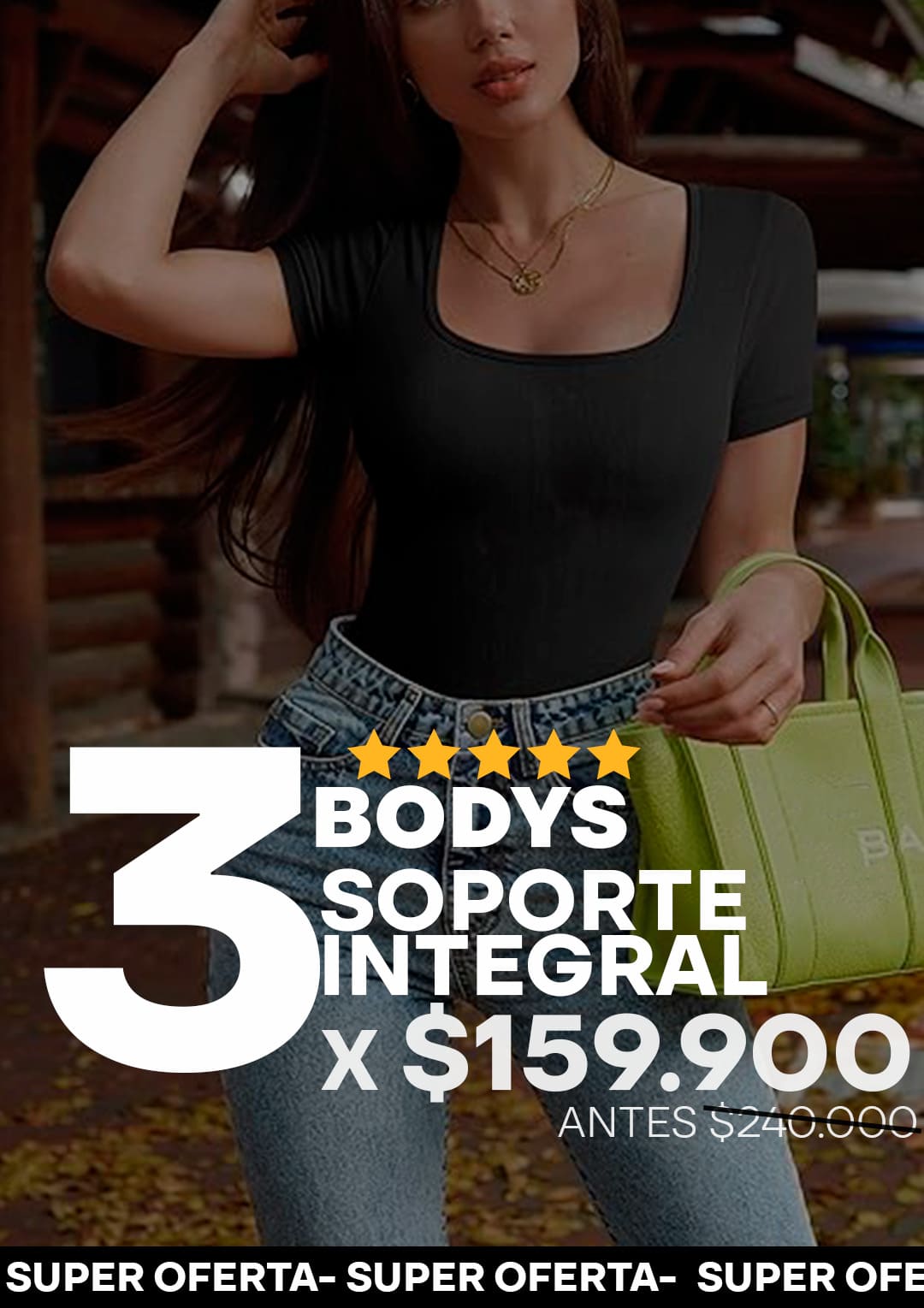 Body de soporte integral